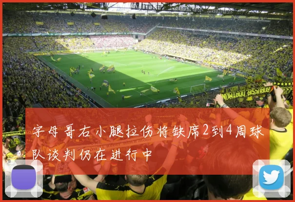 字母哥右小腿拉伤将缺席2到4周球队谈判仍在进行中